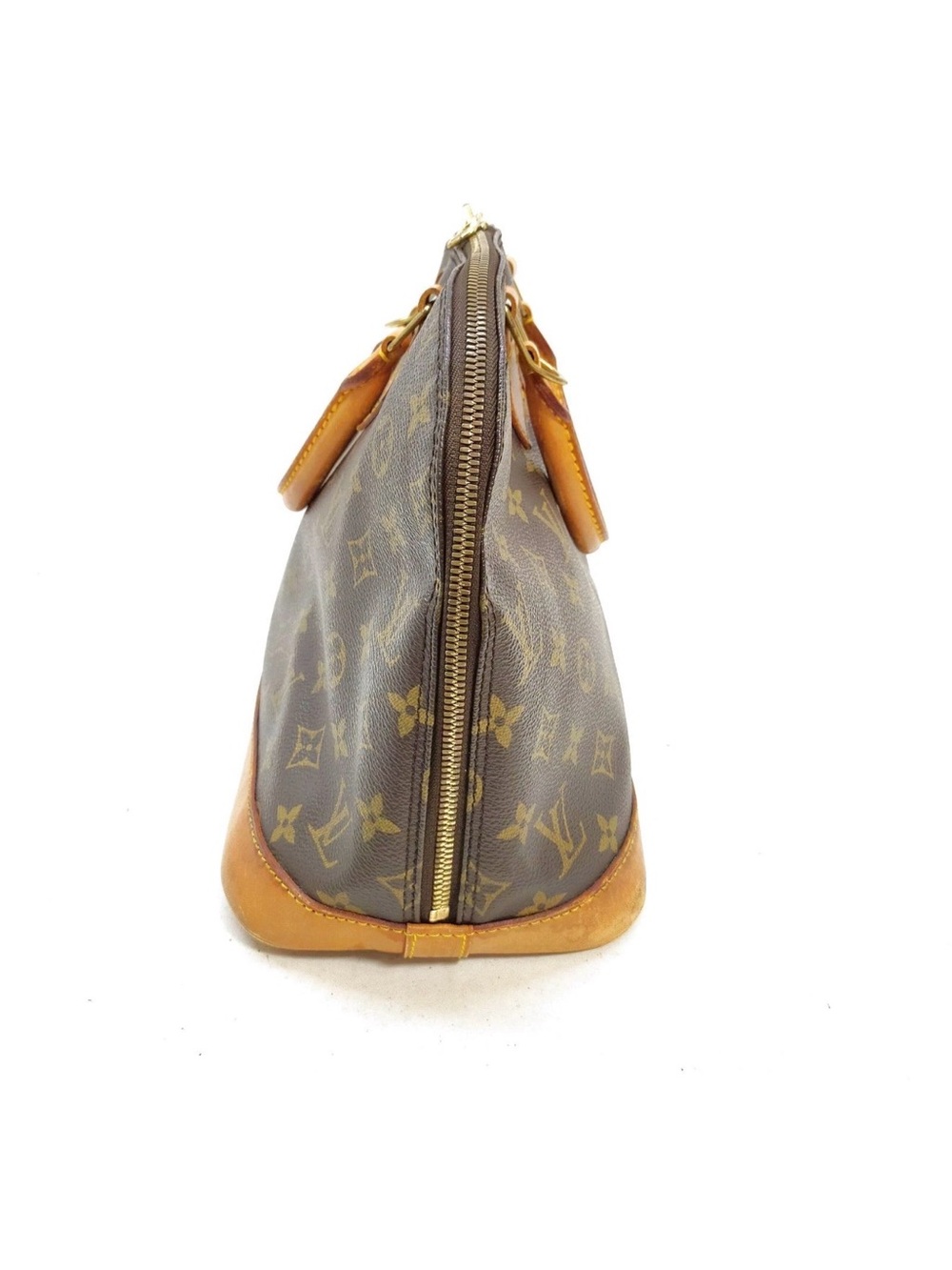 Louis Vuitton LV Hand Bag Alma Brown Monogram - Picture 3 of 12
